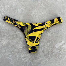 Load image into Gallery viewer, Yellow Jungle Kiki Bikini Bottom
