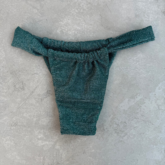 Teal Sparkle Curtain Bottom