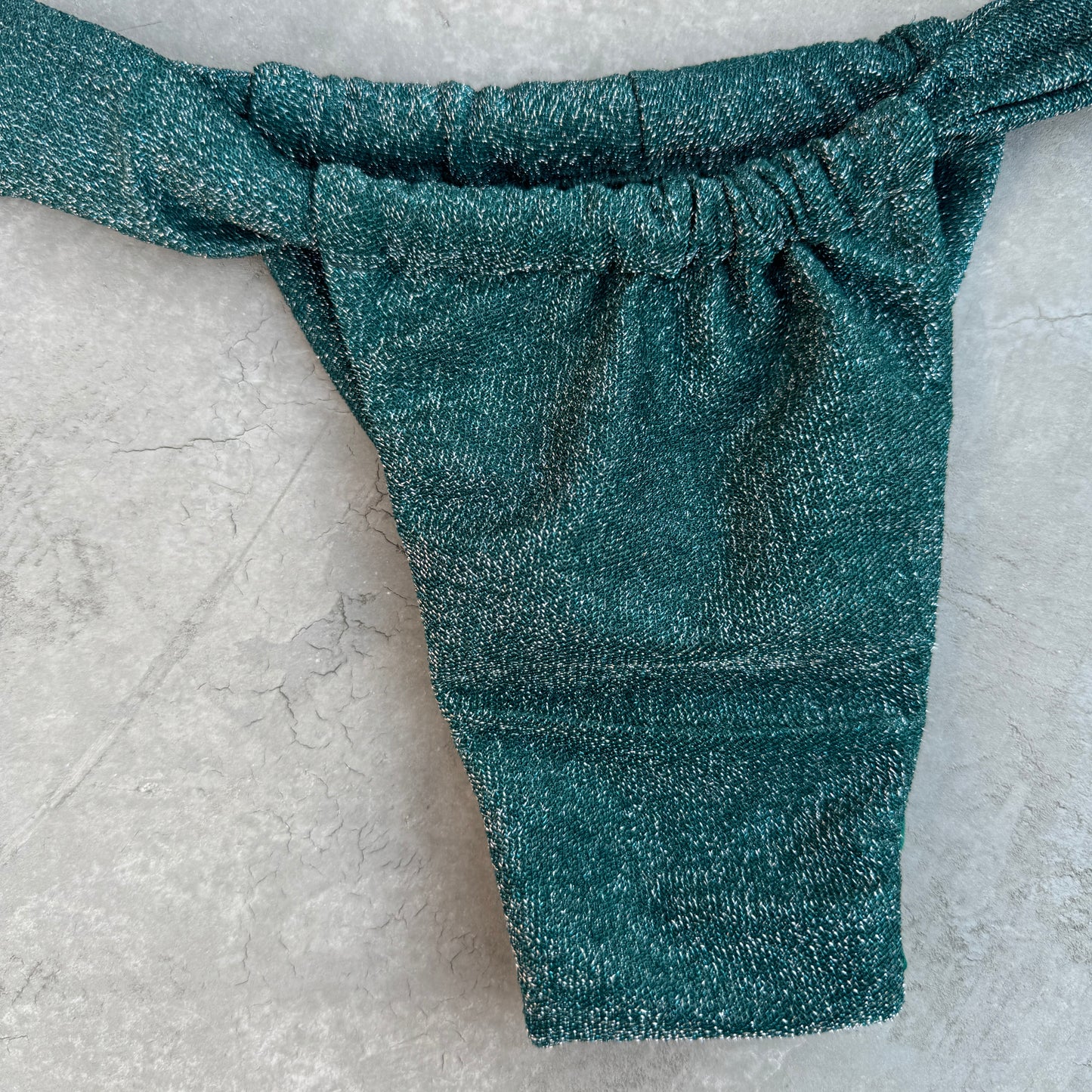 Teal Sparkle Curtain Bottom