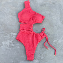 Load image into Gallery viewer, Peach Punch Melody Cut-Out One Piece Swimwear
