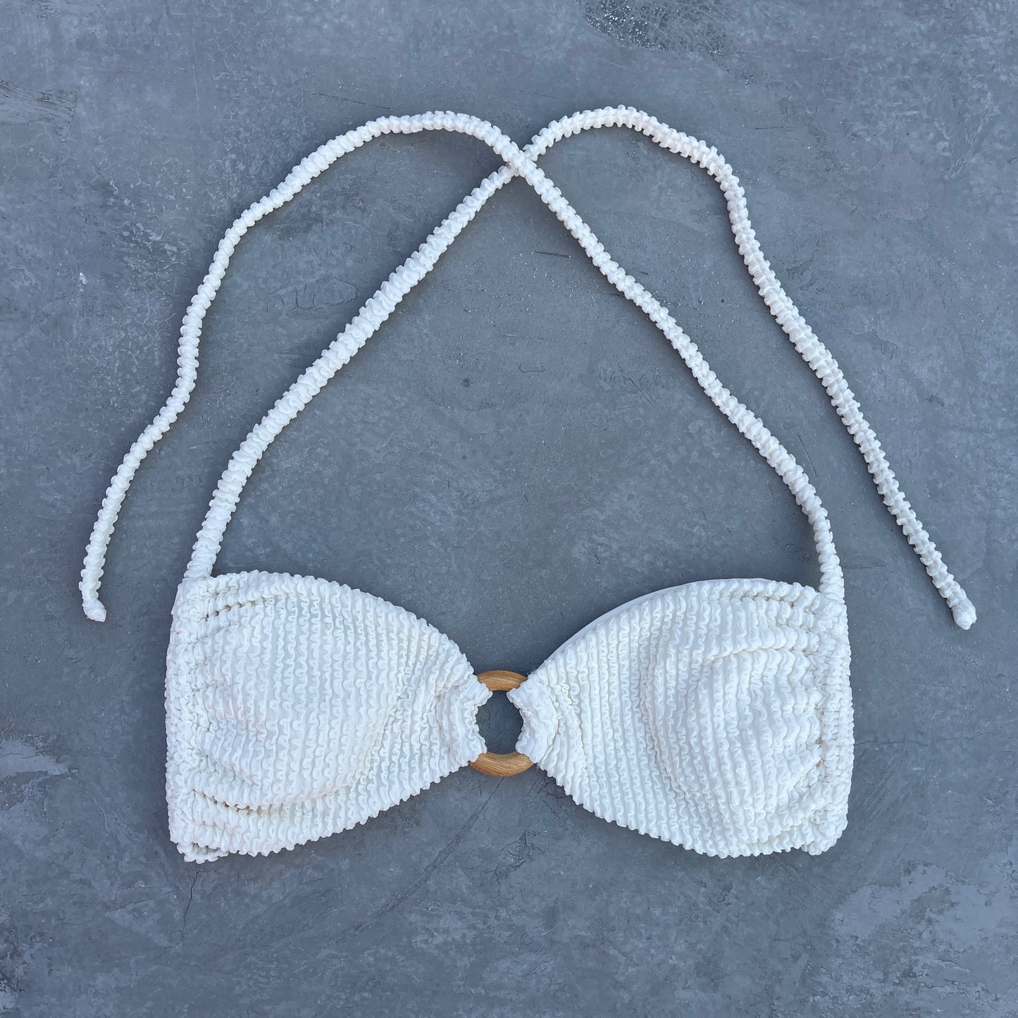 Pearl Textured Kayla Bikini Top