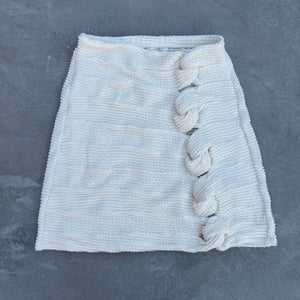 Hooked On You Pearl Textured Skirt