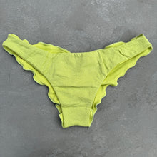 Load image into Gallery viewer, Seashore Textured Citrus Lili Ripple Bikini Bottom
