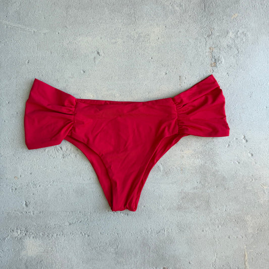 Red Amour Classy Cheeky Bikini Bottom
