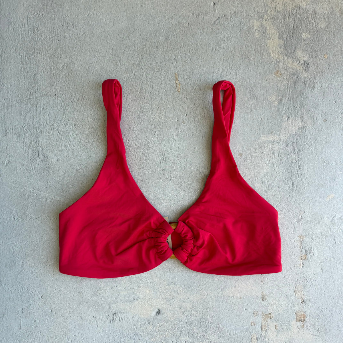Red Amour Cassia Bikini Top