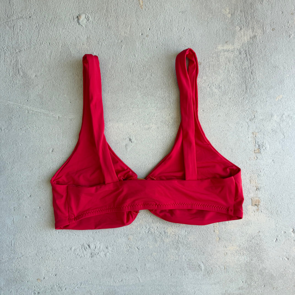 Red Amour Cassia Bikini Top