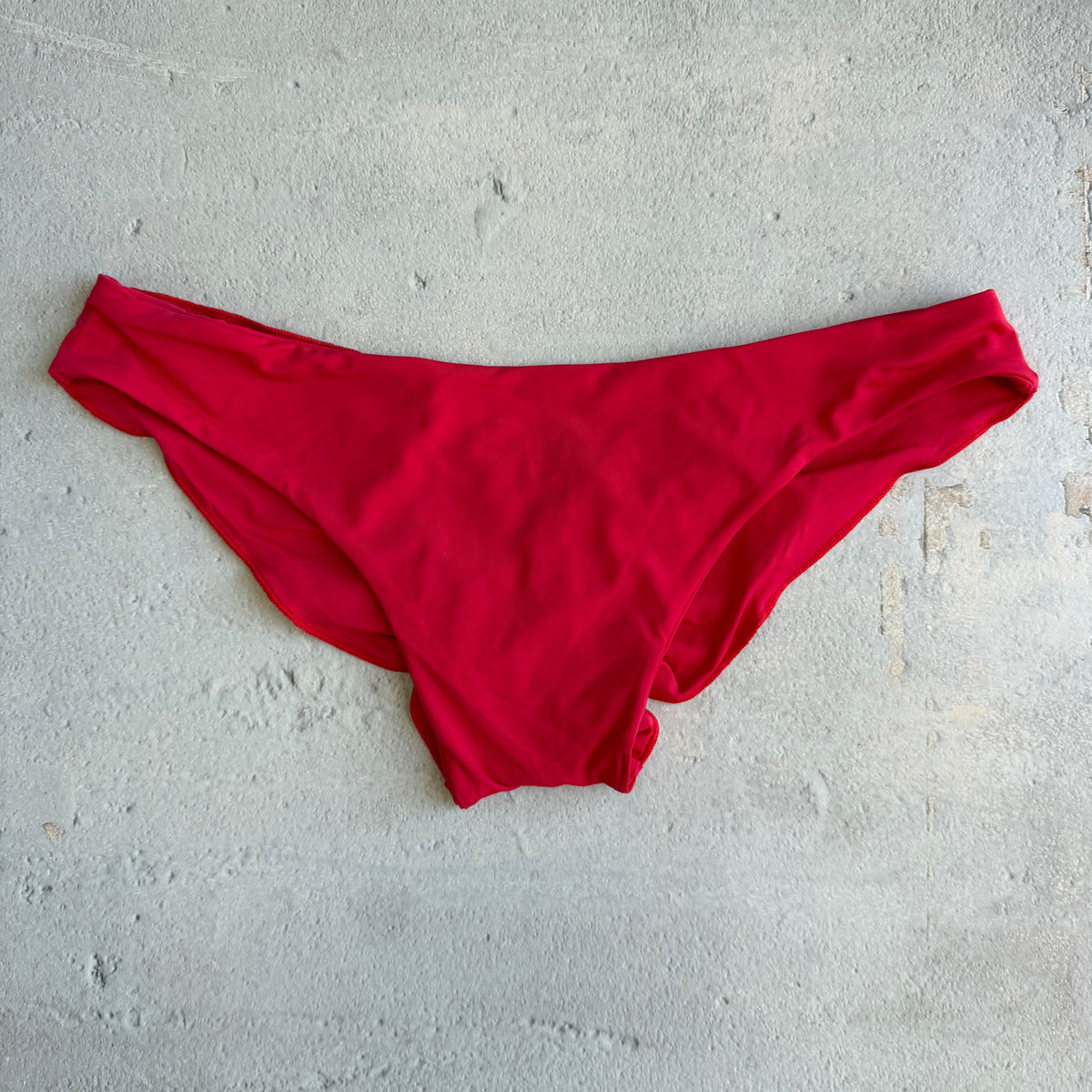 Red Amour Lili Ripple Bikini Bottom
