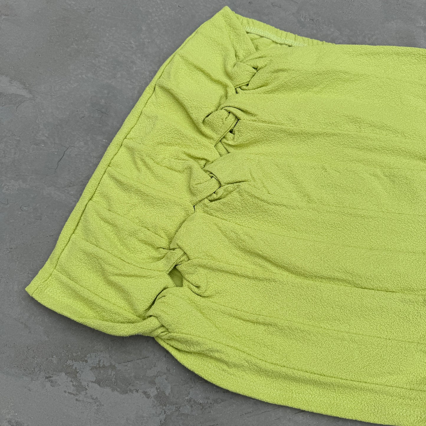 Seashore Textured Citrus Hooked On You Skirt