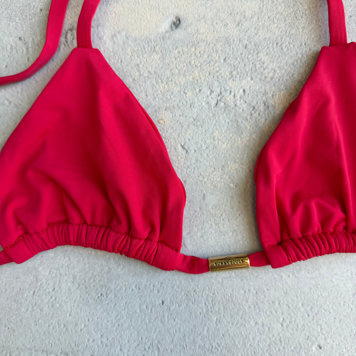 Red Amour Triangle Top