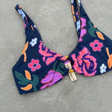 Load image into Gallery viewer, Oceanic Bloom Cassia Bikini Top
