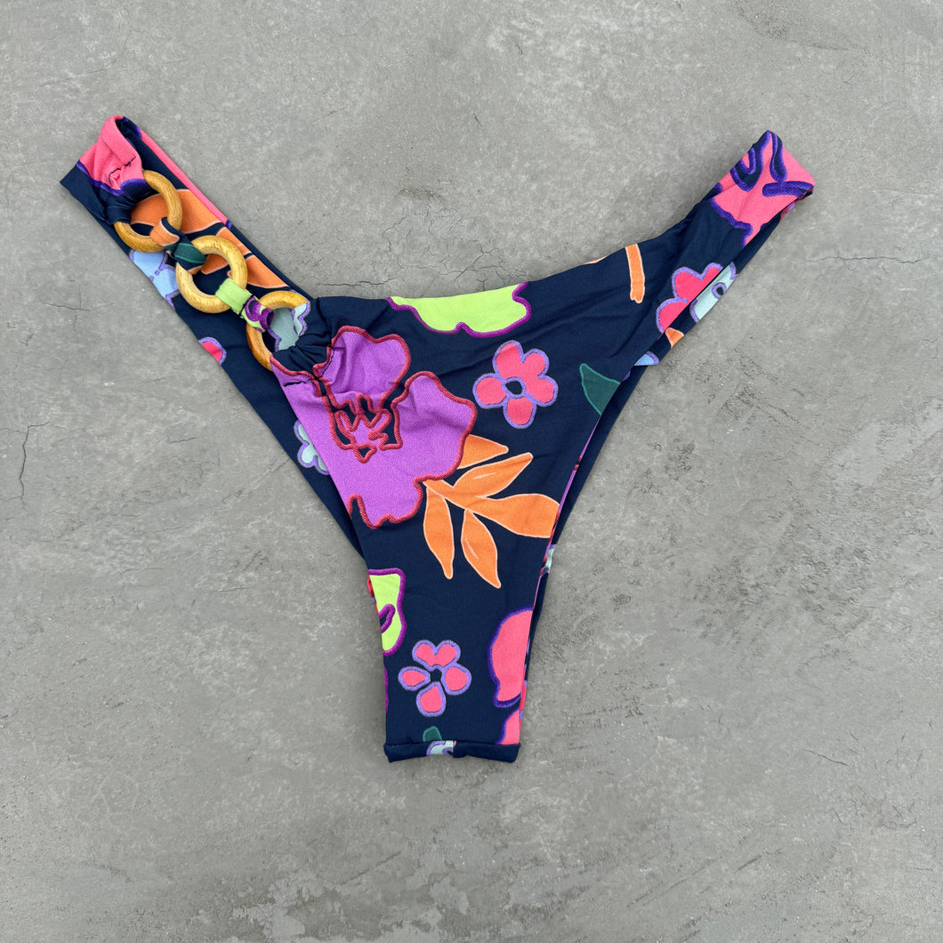 Oceanic Bloom Bia Rings Bikini Bottom