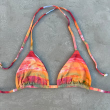Load image into Gallery viewer, Aperol Sunsets Triangle Bikini Top
