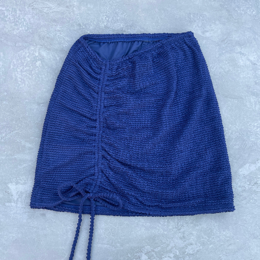 Midnight Waves Textured Lucy Mini Skirt