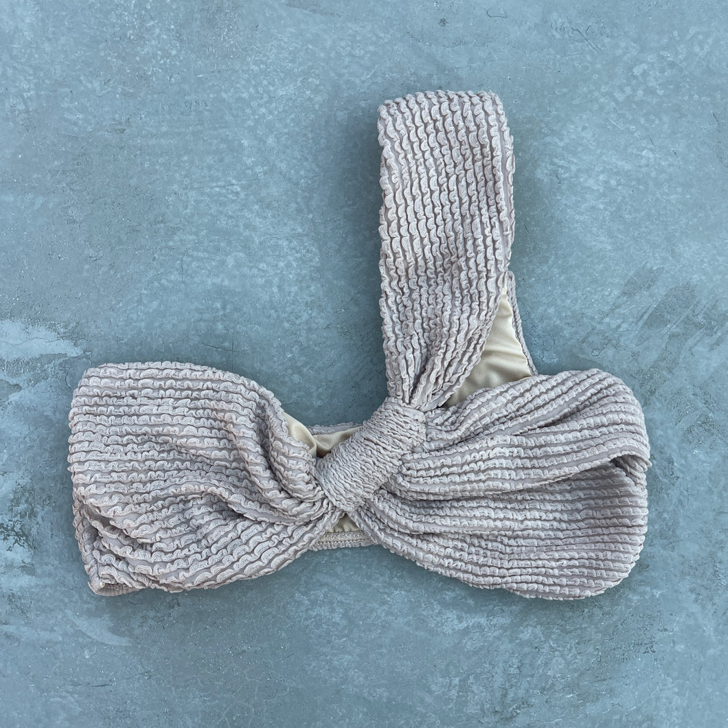 Sand Tropez Textured Greek Bikini Top