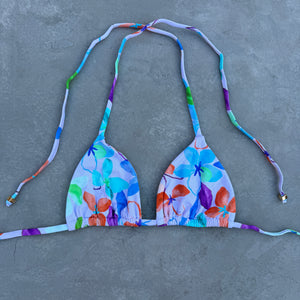 Spring Garden Triangle Bikini Top