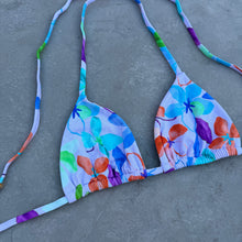 Load image into Gallery viewer, Spring Garden Triangle Bikini Top
