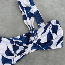 Load image into Gallery viewer, Sapphire Bloom Greek Bikini Top
