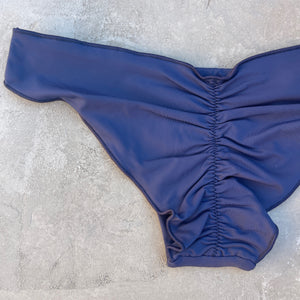 Navy Blue Lili Ripple Bikini Bottom