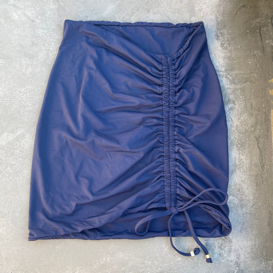 Light Navy Blue Mia Mini Skirt