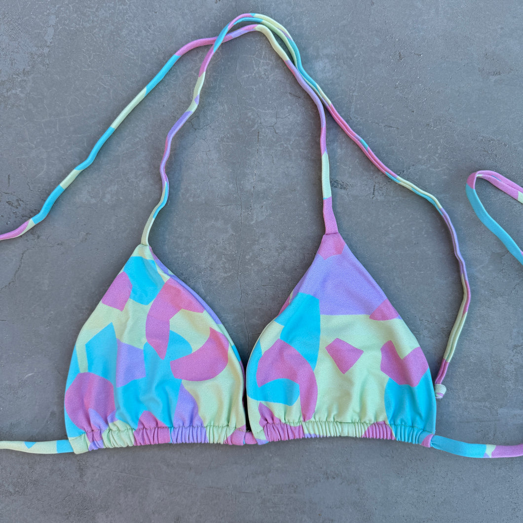 Summer Sorbet Triangle Bikini Top