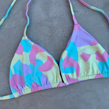 Load image into Gallery viewer, Summer Sorbet Triangle Bikini Top
