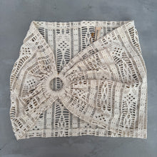 Load image into Gallery viewer, Offwhite Mini Macrame Skirt
