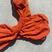 Load image into Gallery viewer, Sunkissed Amber Greek Bikini Top

