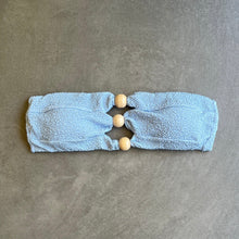 Load image into Gallery viewer, Blue Martini Beehive Textured Raquel Bikini Top
