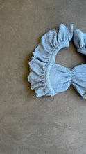 Load image into Gallery viewer, Blue Martini Beehive Textured Camille Bikini Top
