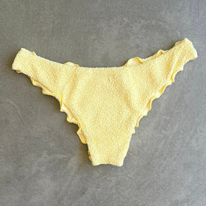 Lemoncello Beehive Textured Lili Ripple Bikini Bottom