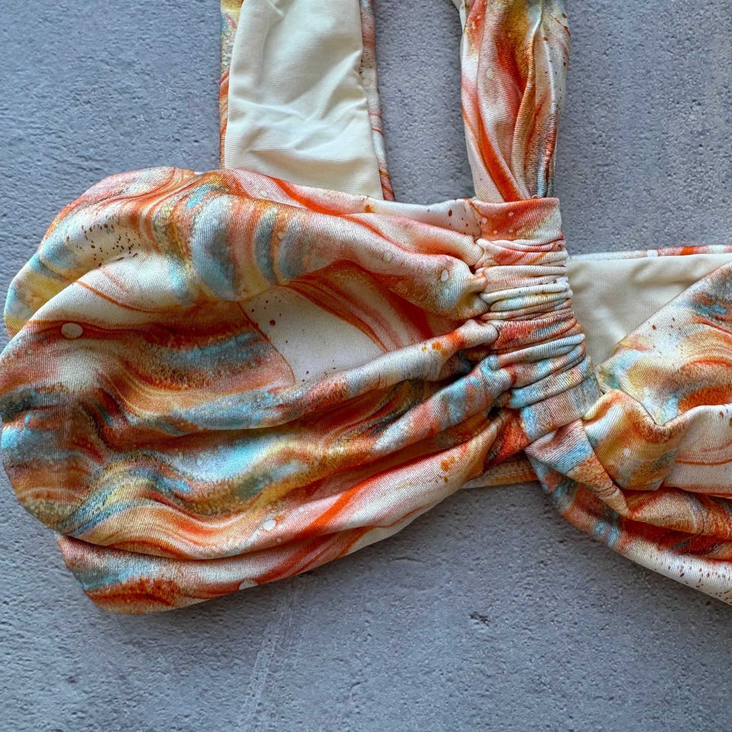 Sunset in Ibiza Greek Bikini Top