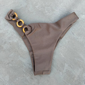 Chestnut Glow Bia Rings Bikini Bottom