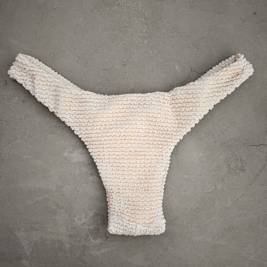 Pearl Textured Bia Bikini Bottom