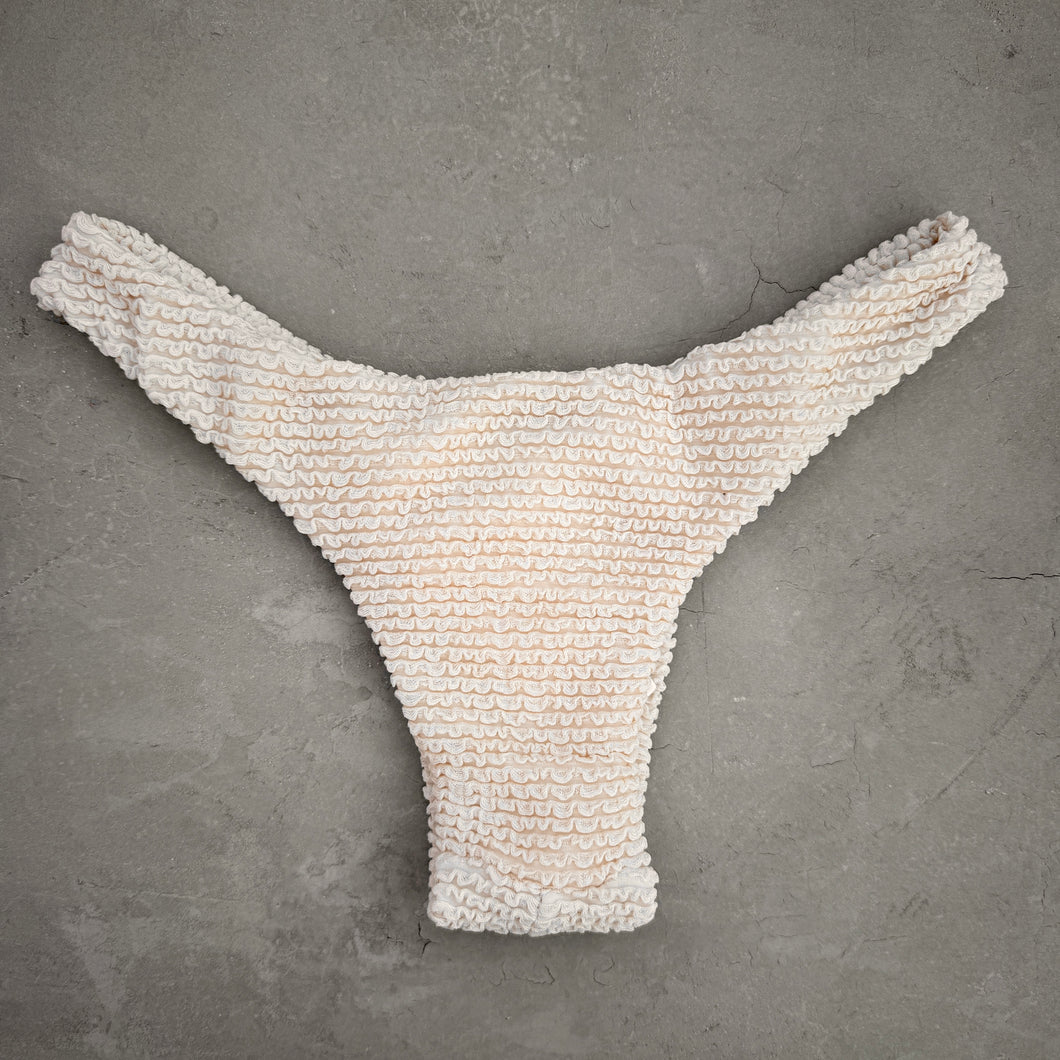 Pearl Textured Bia Bikini Bottom