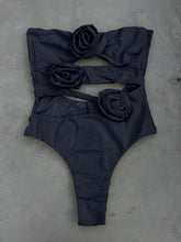 Load image into Gallery viewer, Laurice Black Seashore Textured One Piece Swimsuit
