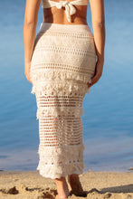 Load image into Gallery viewer, Offwhite Knit Skirt Ruffle
