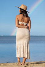 Load image into Gallery viewer, Offwhite Knit Skirt Asymmetric
