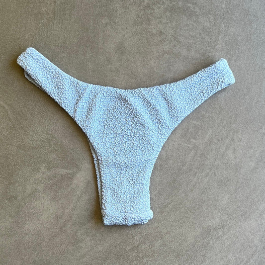 Blue Martini Beehive Textured Bia Bikini Bottom