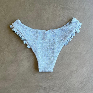 Blue Martini Beehive Textured Yasmin Bikini Bottom