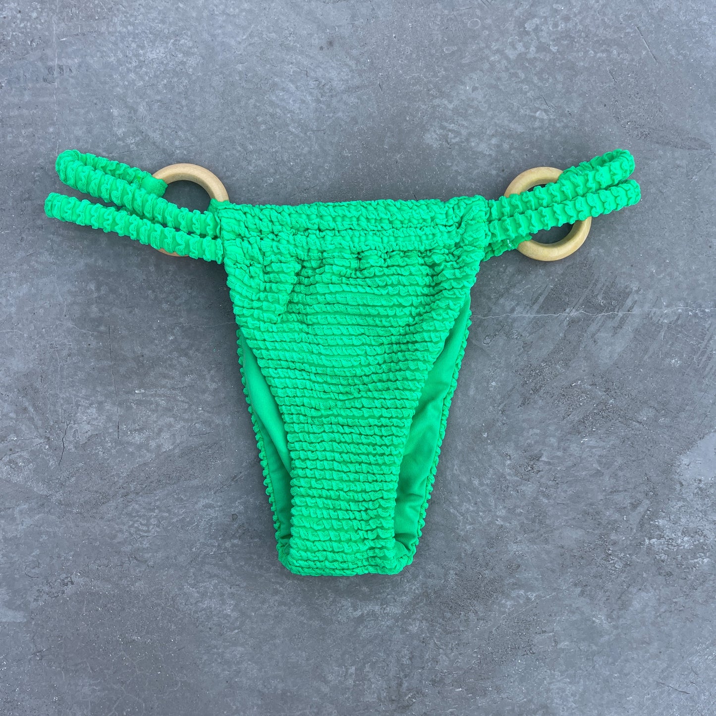 Irish Martini Textured Kayla Bikini Bottom