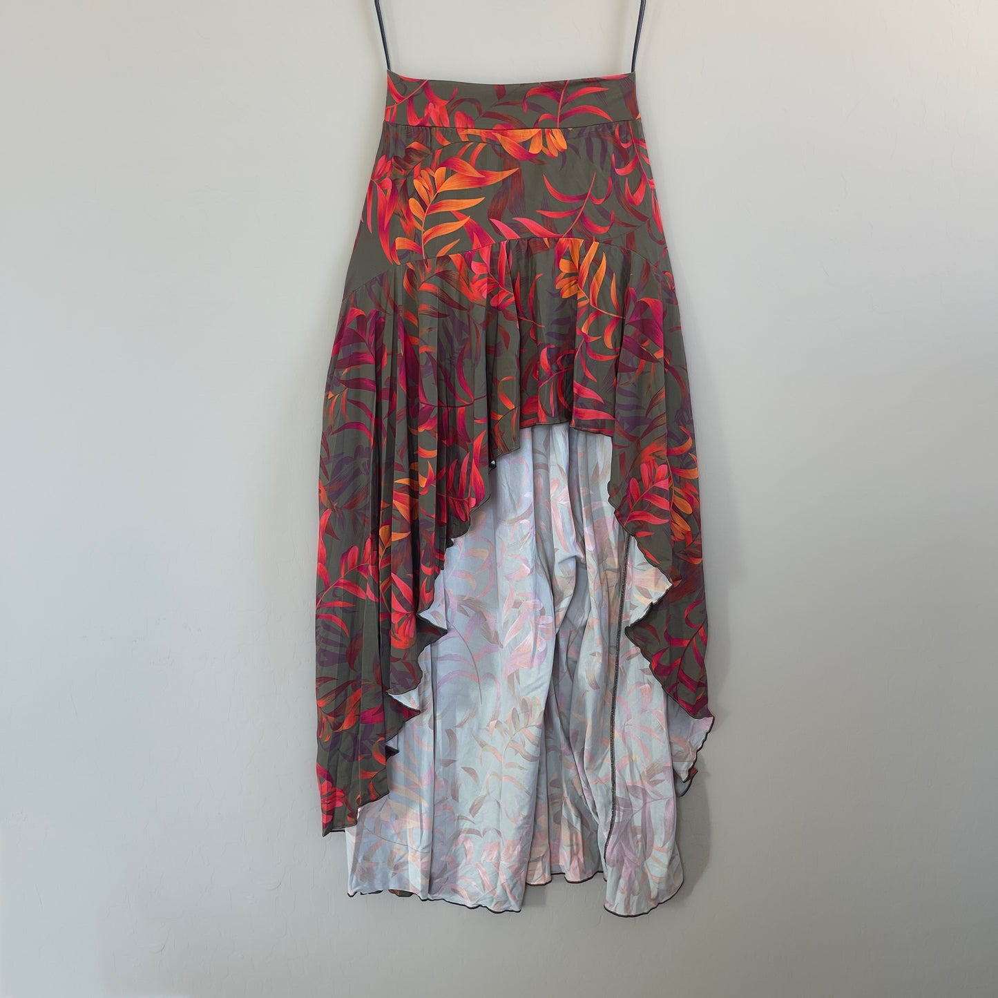 Neon Jungle High Low Skirt