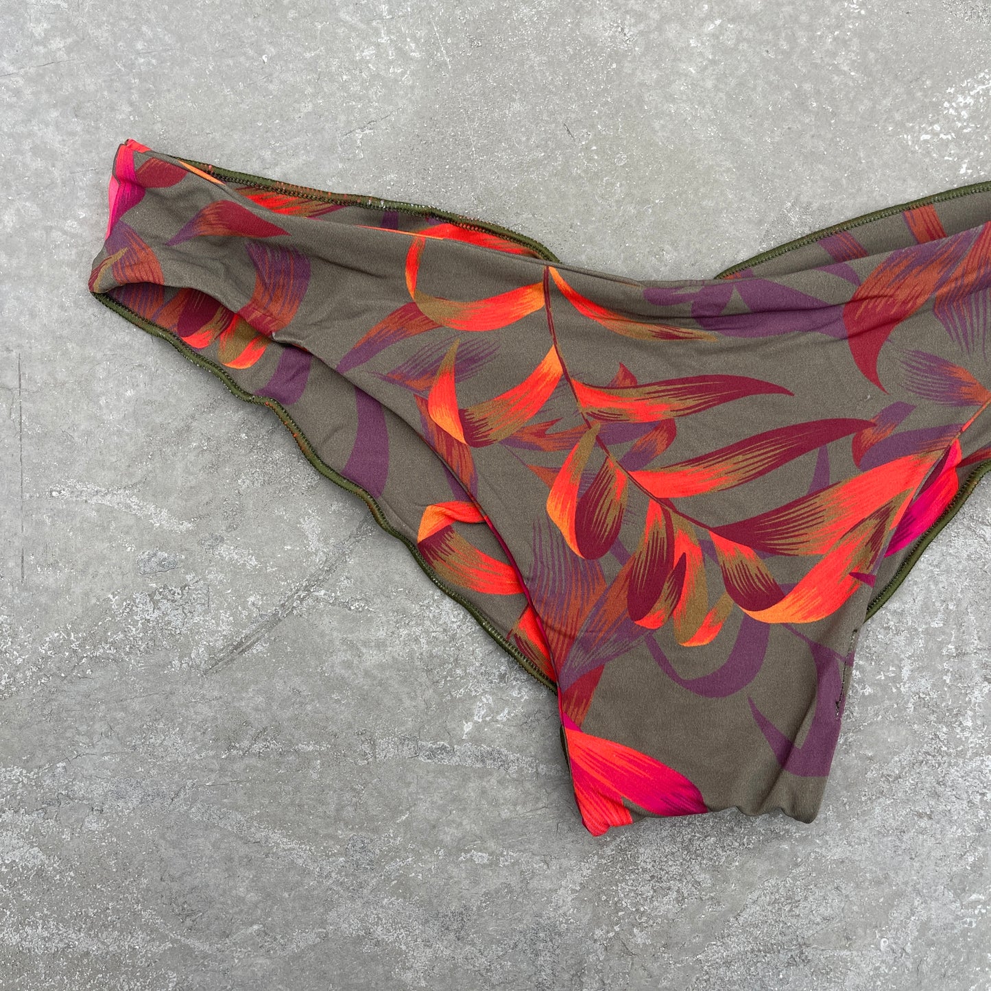 Neon Jungle Lili Ripple Bikini Bottom
