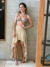 Load image into Gallery viewer, Beige High Low Skirt
