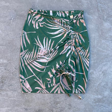 Load image into Gallery viewer, Bleached Leaves Green Mia Mini Skirt
