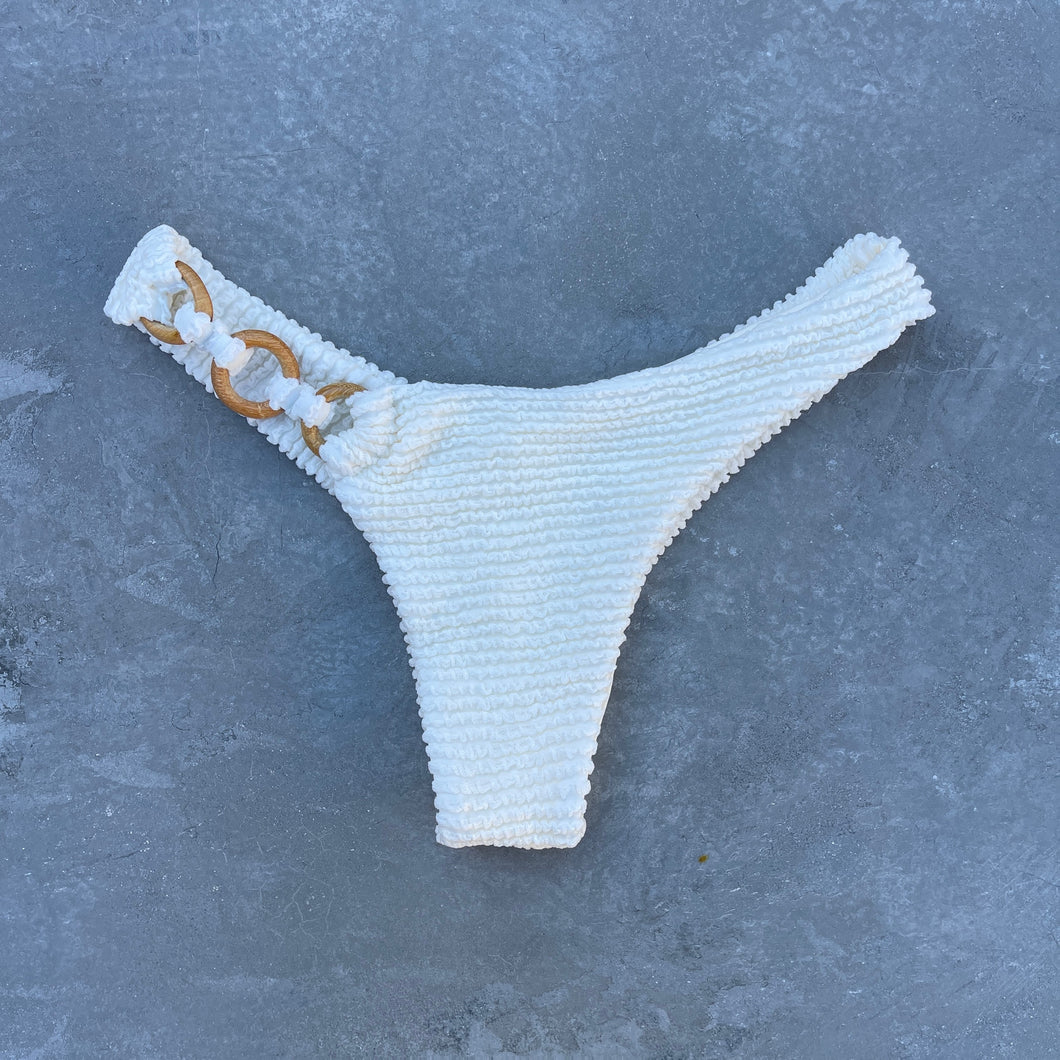 Pearl Textured Bia Bikini Bottom