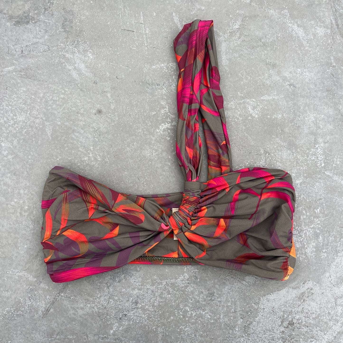 Neon Jungle Greek Bikini Top