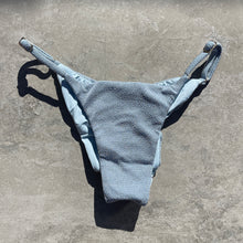 Load image into Gallery viewer, Blue Icicle Tanga Bikini Bottom
