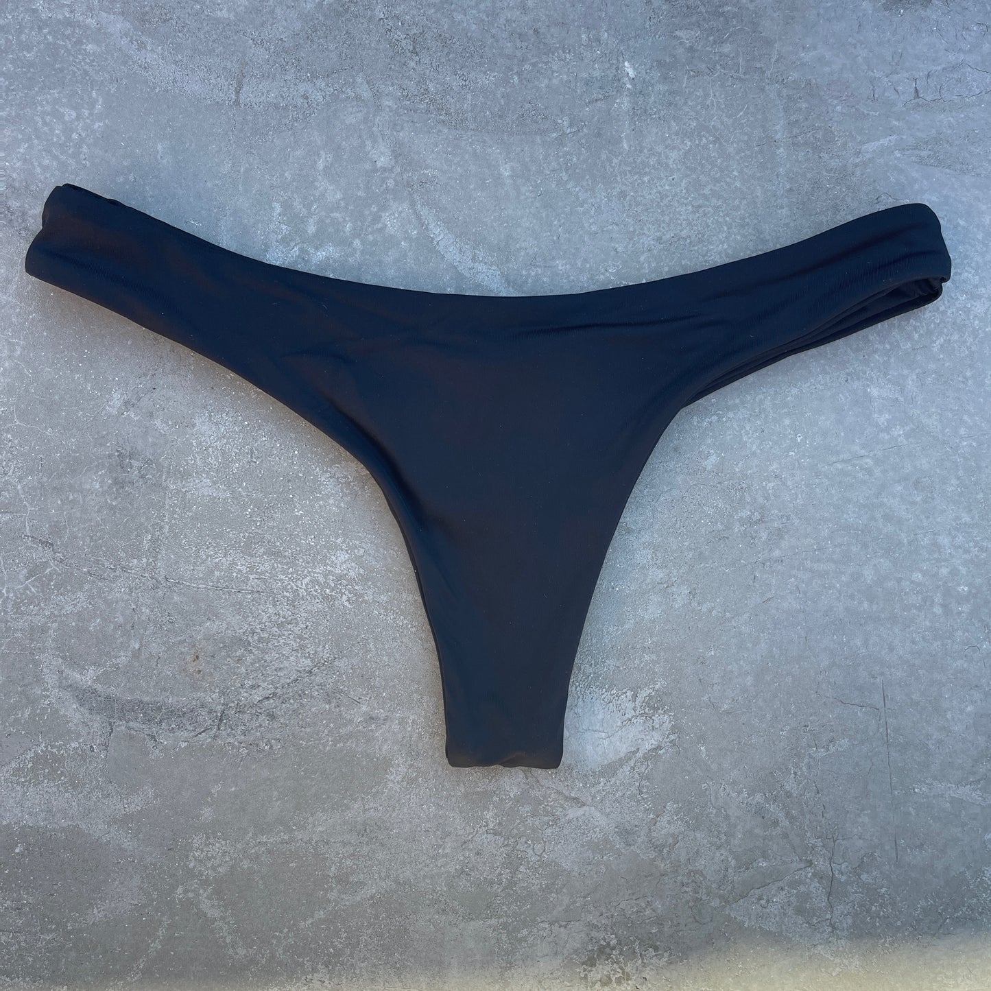 Light Black Kiki Bikini Bottom