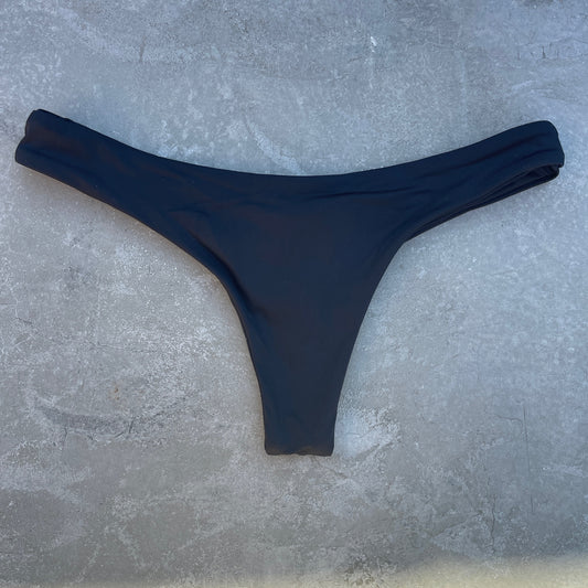 Light Black Kiki Bikini Bottom