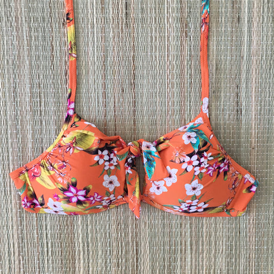 Cali Knotted Padded Bikini Top